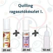 Quilling ragasztókészlet I.